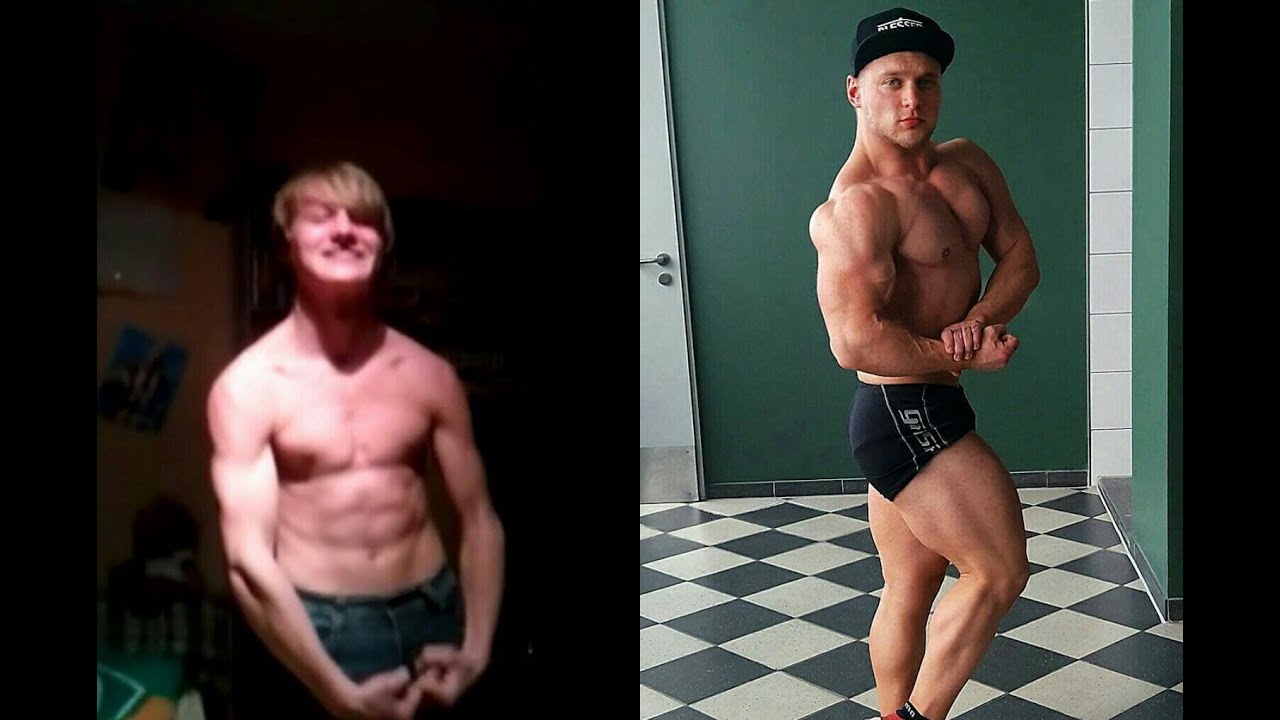 Artur Polutranko 5 Years Bodybuilding Transformation 13-18