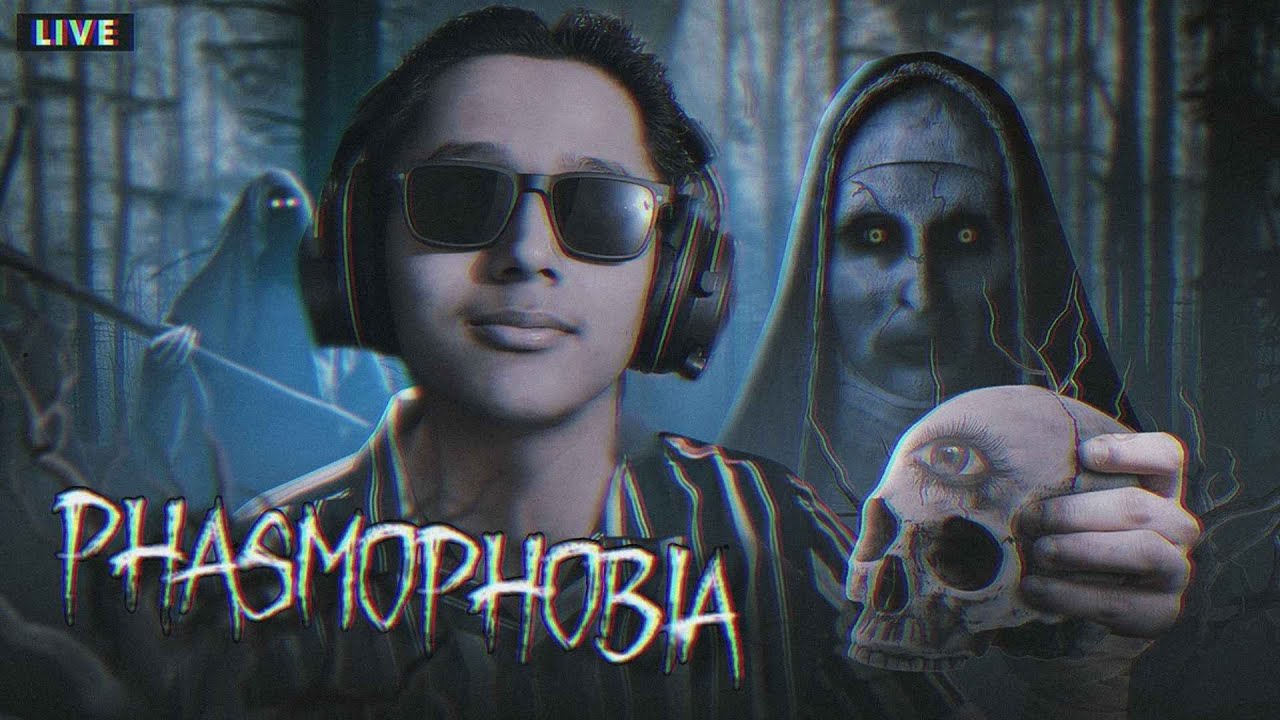Trying To SURVIVE IN PHASMOPHOBIA LIVE 🔴
