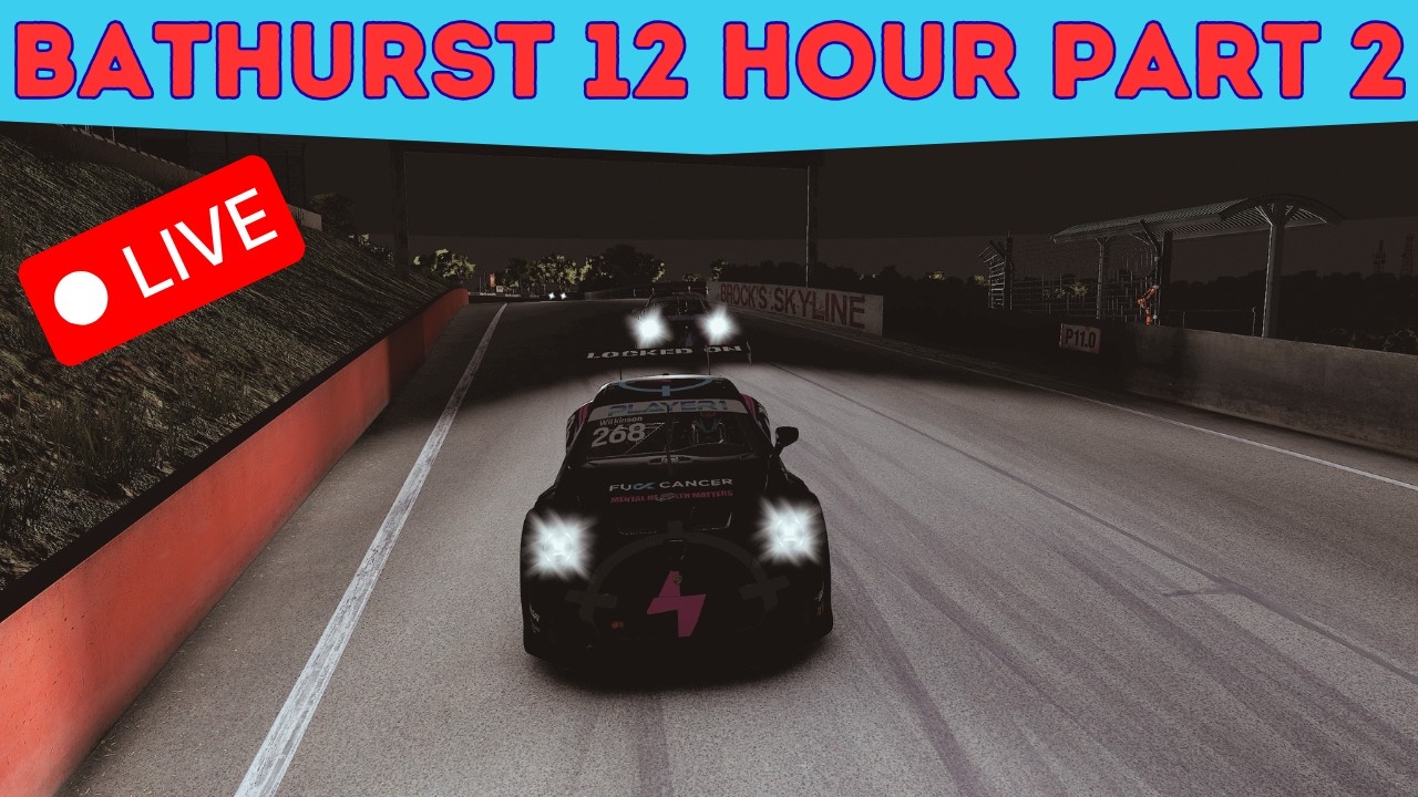 🏁 Bathurst 12 Hour Sim Race | Porsche Cup at Mount Panorama | Oceanic Sim Racing League Part 2