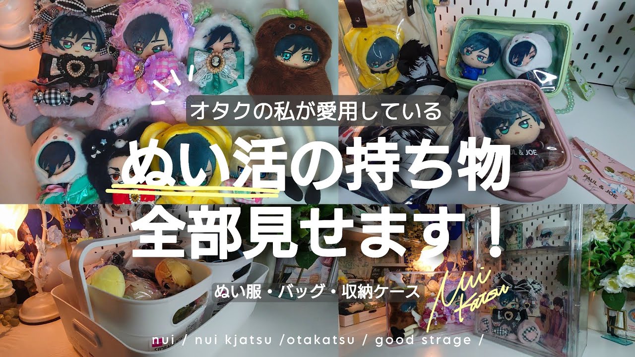 ぬい活の持ち物全公開！ぬい服・バッグ・収納ケースまとめて紹介🧸┊︎#オタ活#ぬい活#サンリオ#グッズ収納