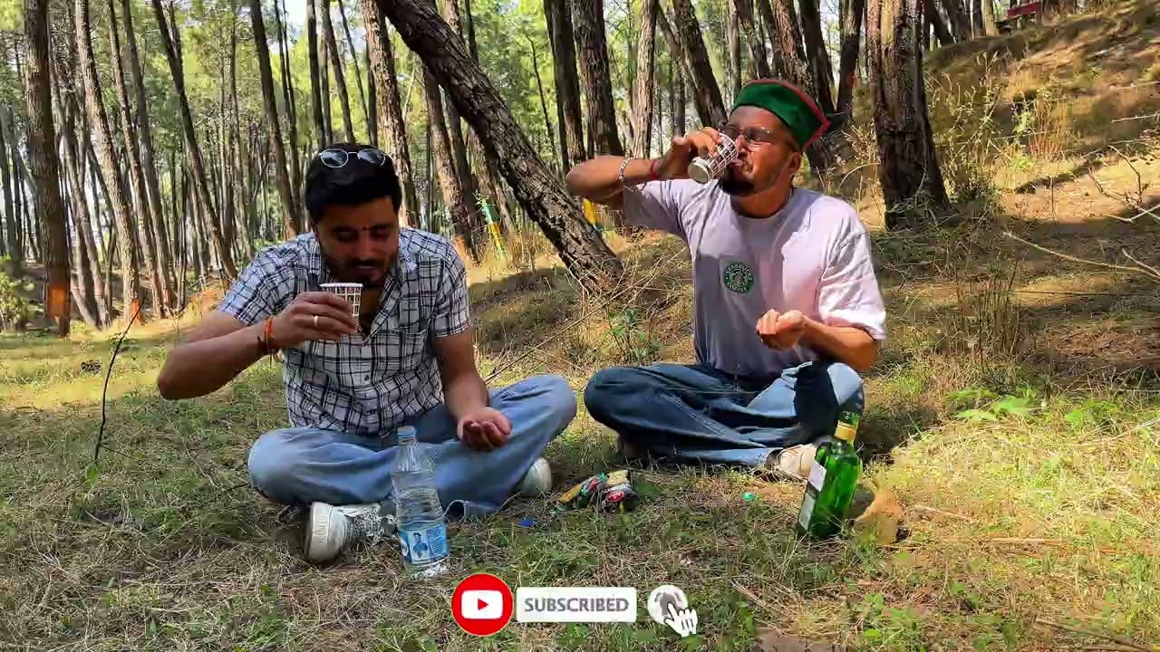 When two pahadi celebrate sunday🤣♥️ #comedy  #funny #contantcreator