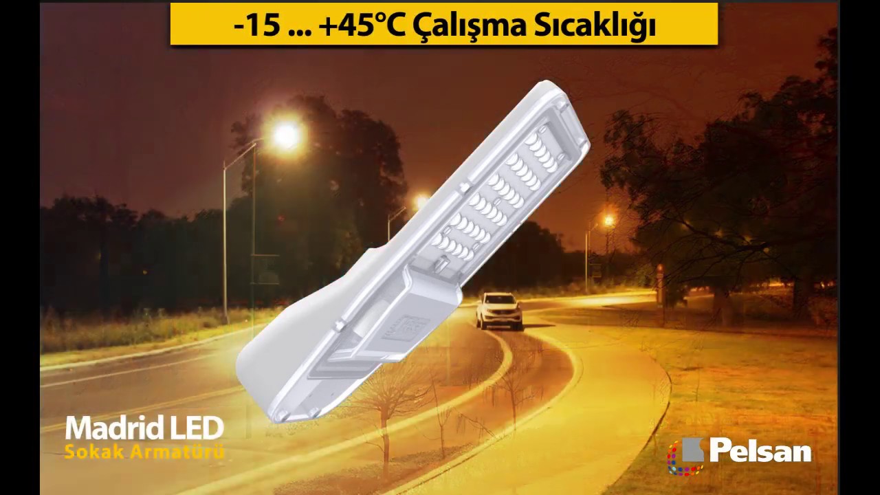 Madrid LED Sokak Armat&uuml;r&uuml;