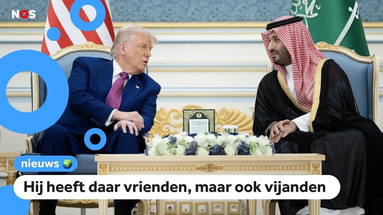 Trump is op bezoek in het Midden-Oosten