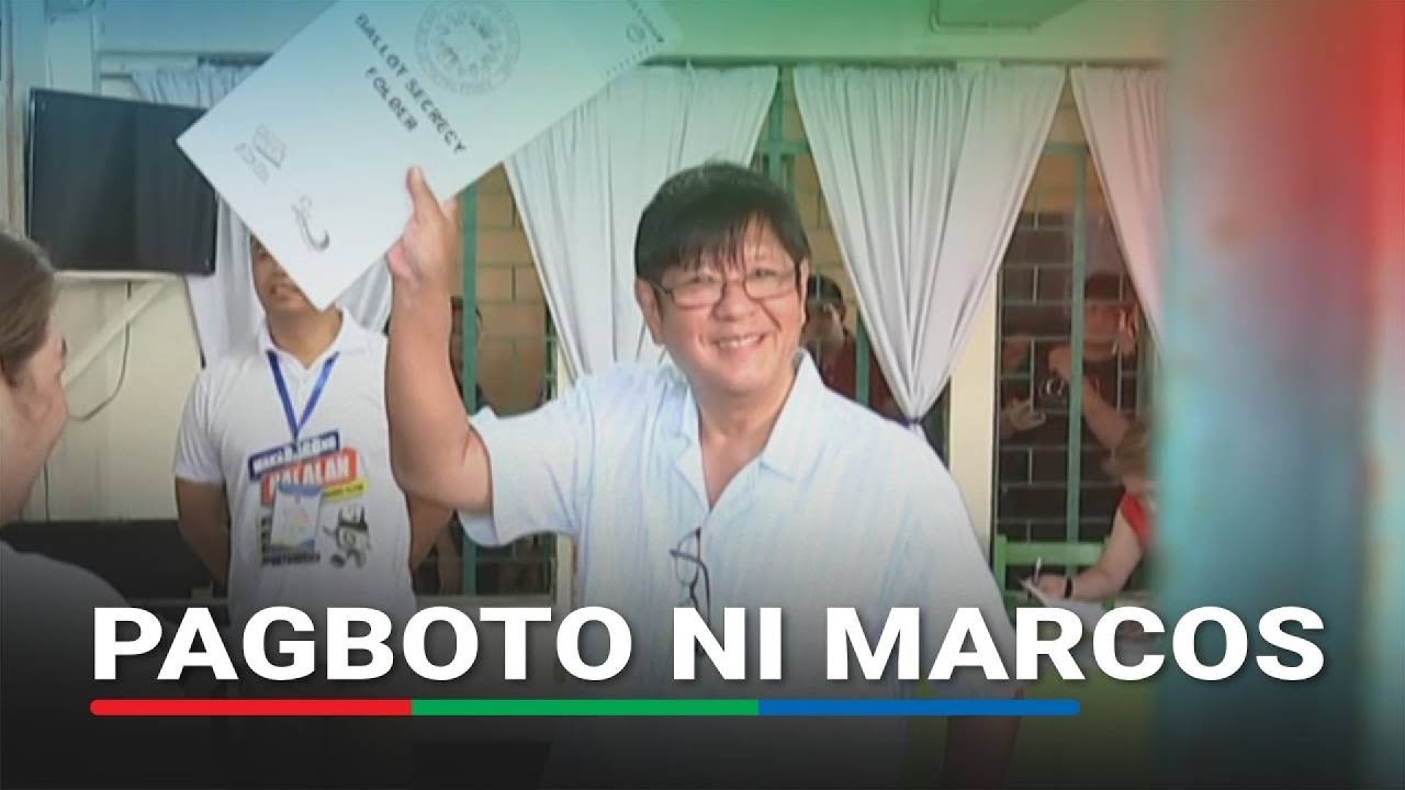 Halalan 2025: Pagboto ni Pangulong Bongbong Marcos | ABS-CBN News