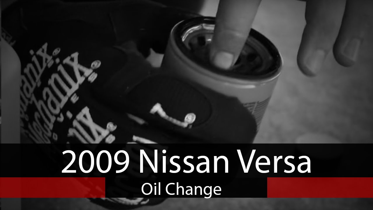2009 Nissan Versa Oil Change
