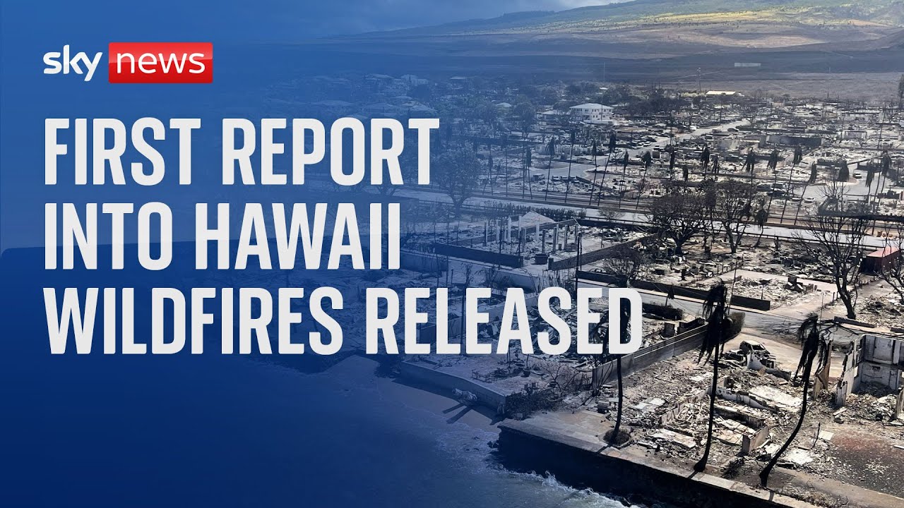 Hawaii Attorney General releases first phase of report into August wildfires