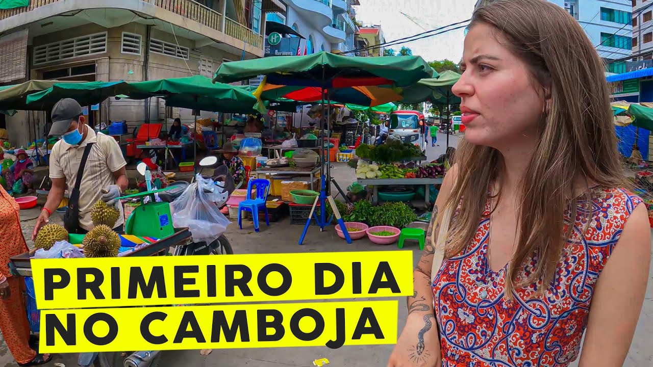 Chegamos no CAMBOJA!  - Phnom Penh