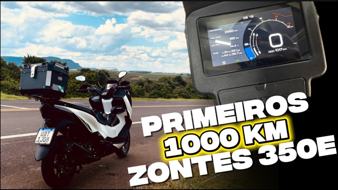 Zontes 350E — Meus Primeiros 1000 km! Valeu a Pena?
