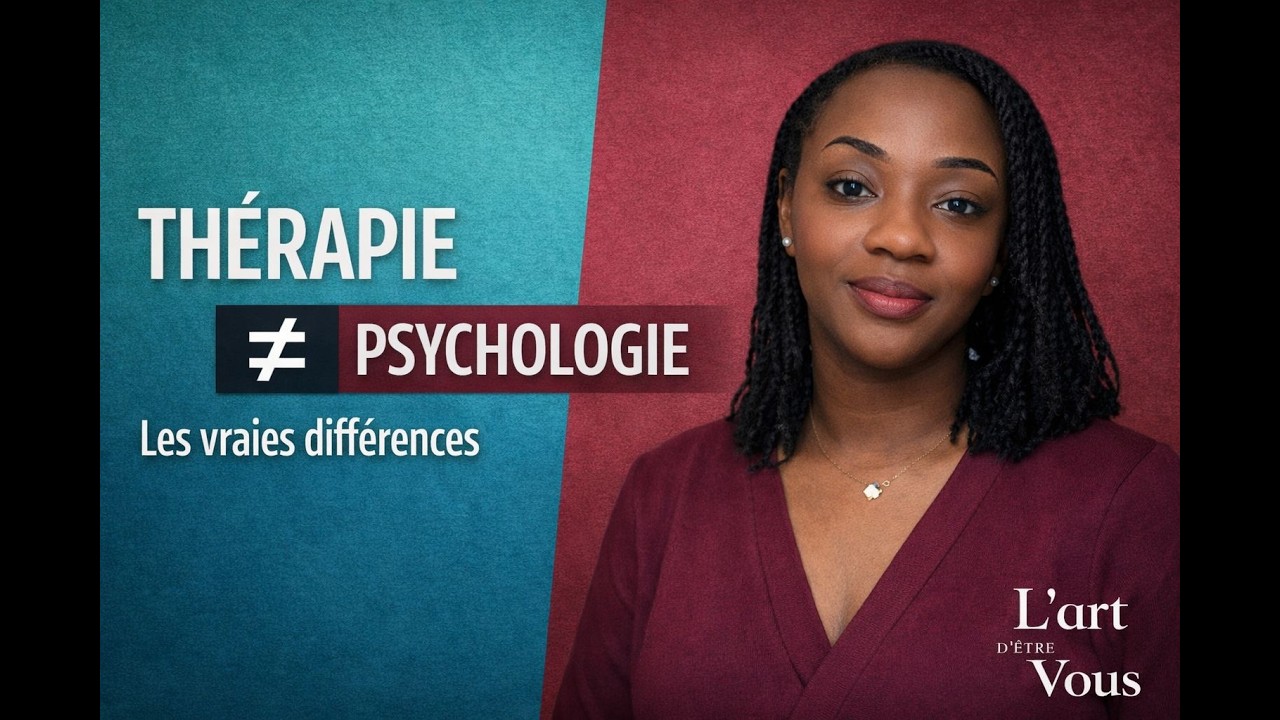 THERAPIE vs PSYCHOTHERAPIE : Les vraies différences