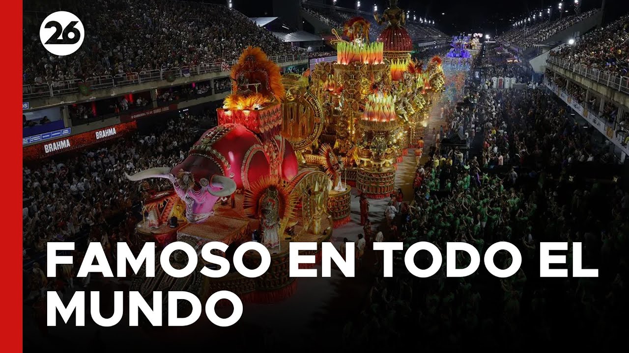 BRASIL | Increíbles imágenes del CARNAVAL DE RÍO: fiesta en el SAMBÓDROMO