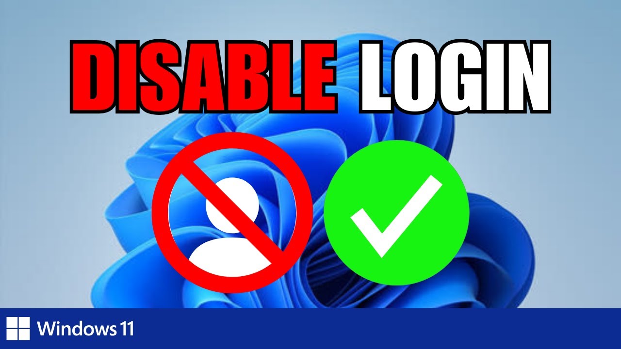 How To Completely Remove Windows 11 Login Password & Lock Screen