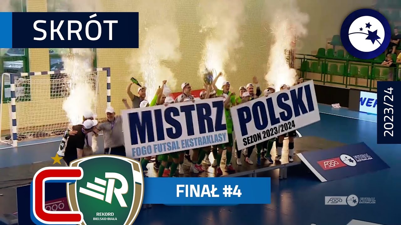 Constract Lubawa - Rekord Bielsko-Biała 3:5 | SKRÓT | 4. mecz FINAŁ (2023/24)