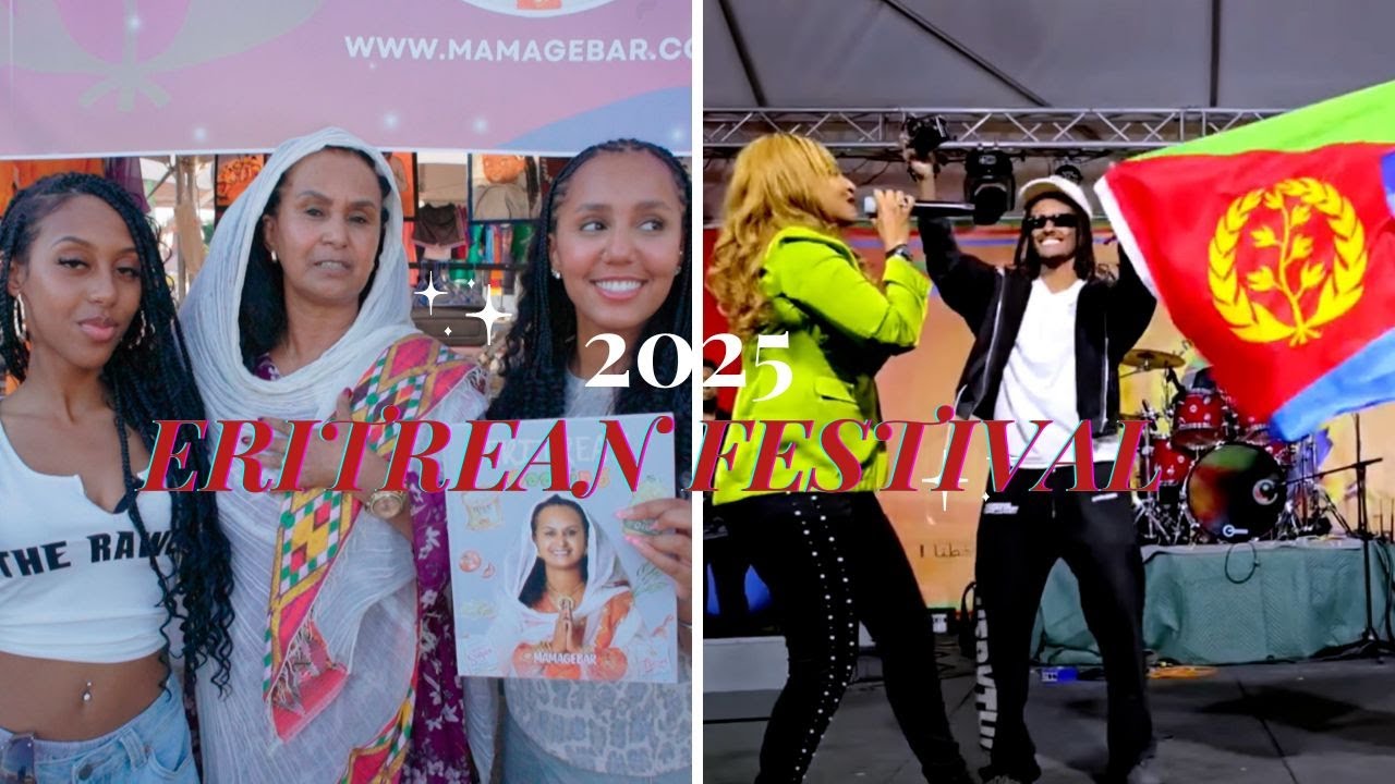 Eritrean Festival Vlog 2025 Bay Area ft. Helen Meles 🇪🇷🔥