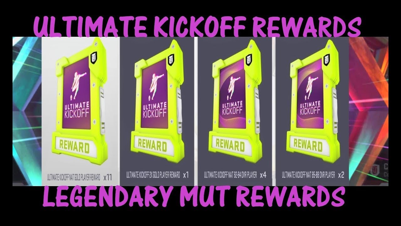 Madden 19: Ultimate Kickoff Solo Rewards! Free 90ovr and Legendary MUT Rewards