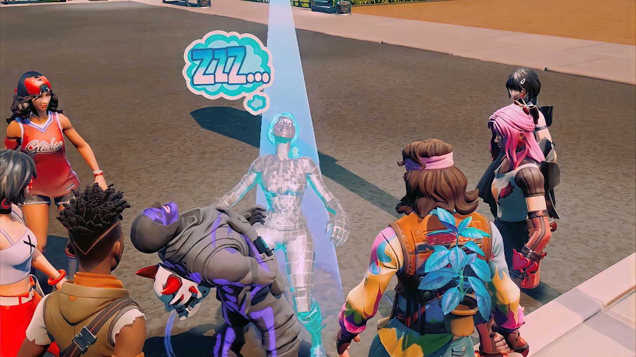 Emote Battle using OG skins making Toxic Sparkle Specialist Leave The Game