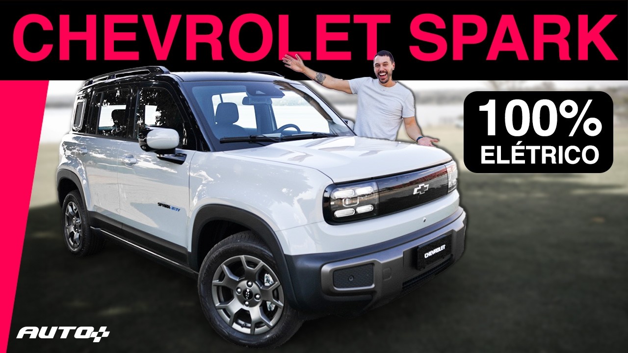 Chevrolet SPARK, o SUV elétrico que quer desbancar o BYD DOLPHIN!