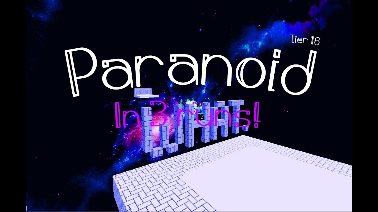 Paranoid [Tier 16] in 3 runs :D. (probably will grind it)