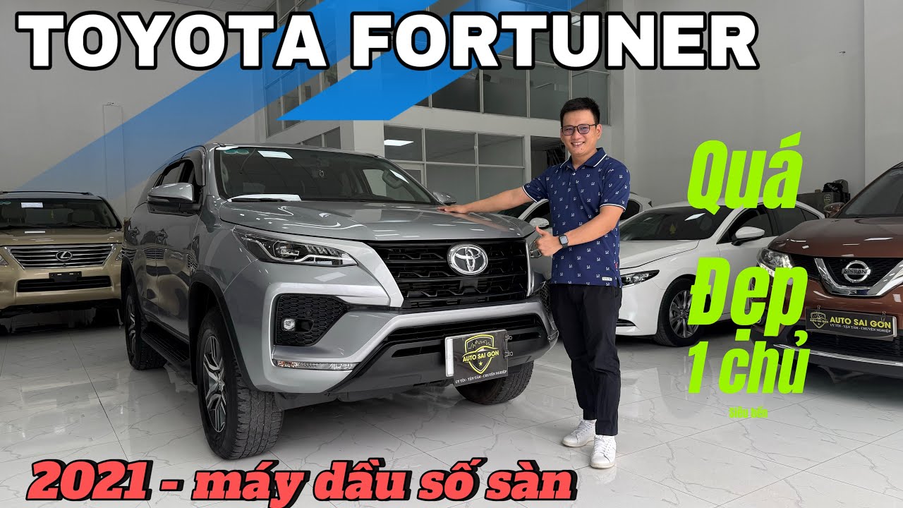 Toyota Fortuner máy dầu số sàn 2021 quá đẹp 1 chủ giữ kỹ - SUV 7 chỗ SIÊU BỀN BỈ - ô tô cũ tp hcm