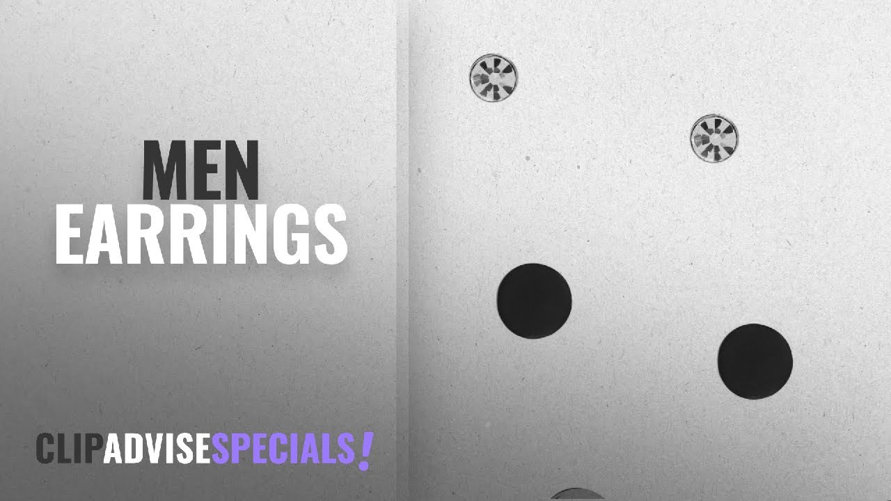 Guess Earrings [ Winter 2018 ]: G by GUESS Men's Silver-Tone 