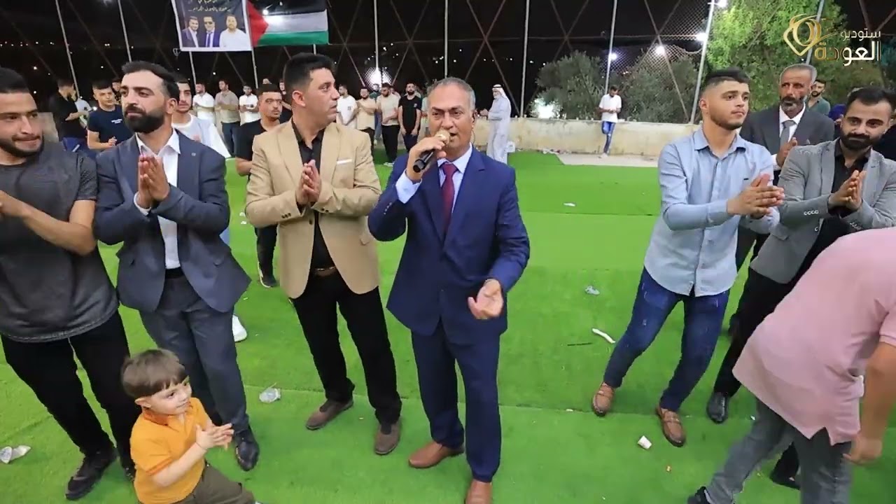 دحية فخمه نار 2023 الفنان مصطفى الخطيب وفتحي البرغوثي مهرجان العريسين رائد ورامز عرباسي . قيره