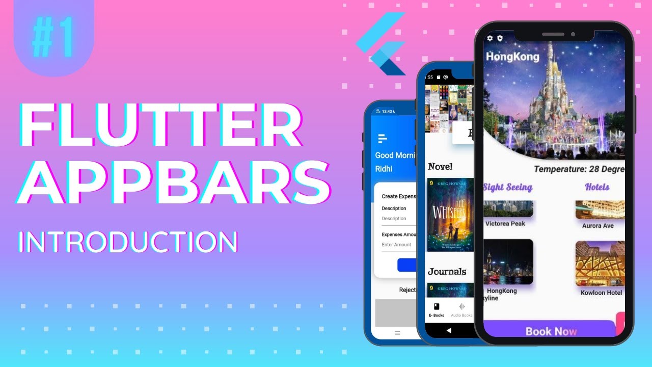 Flutter AppBar || Introduction