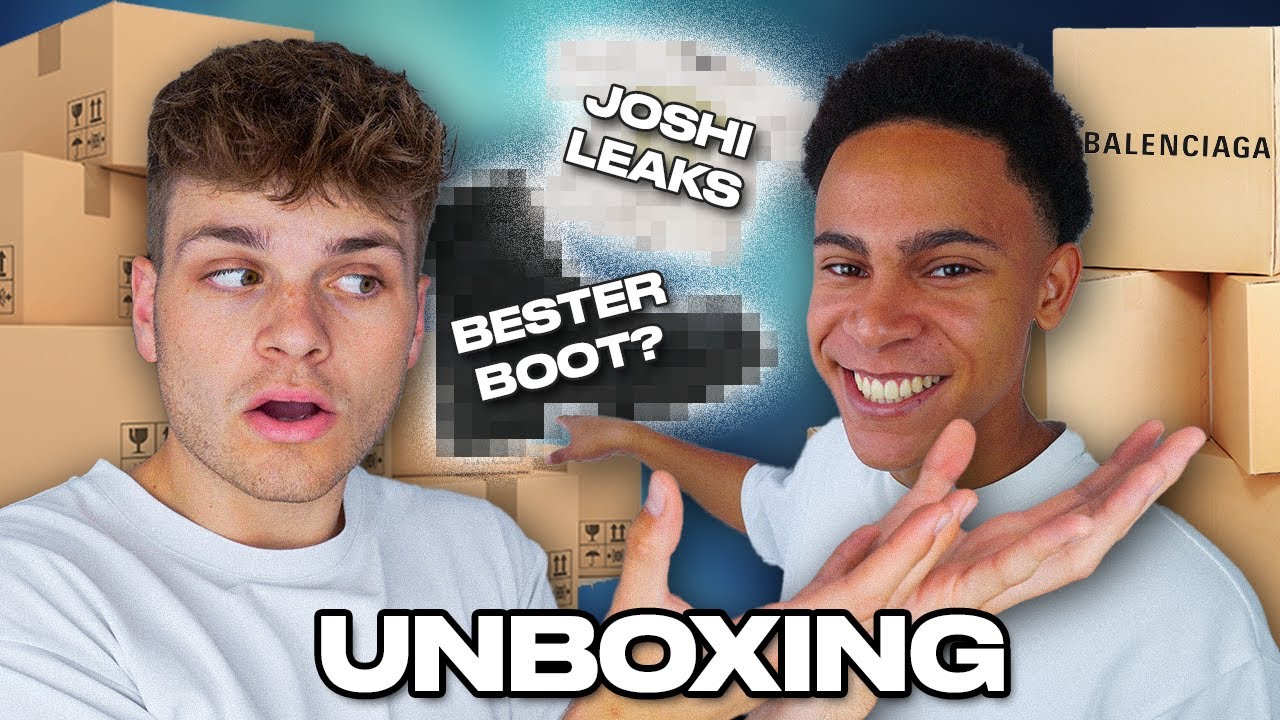 NEUER BALENCIAGA BOOT?😳 Unboxing mit Joshi🛍️ | Jan