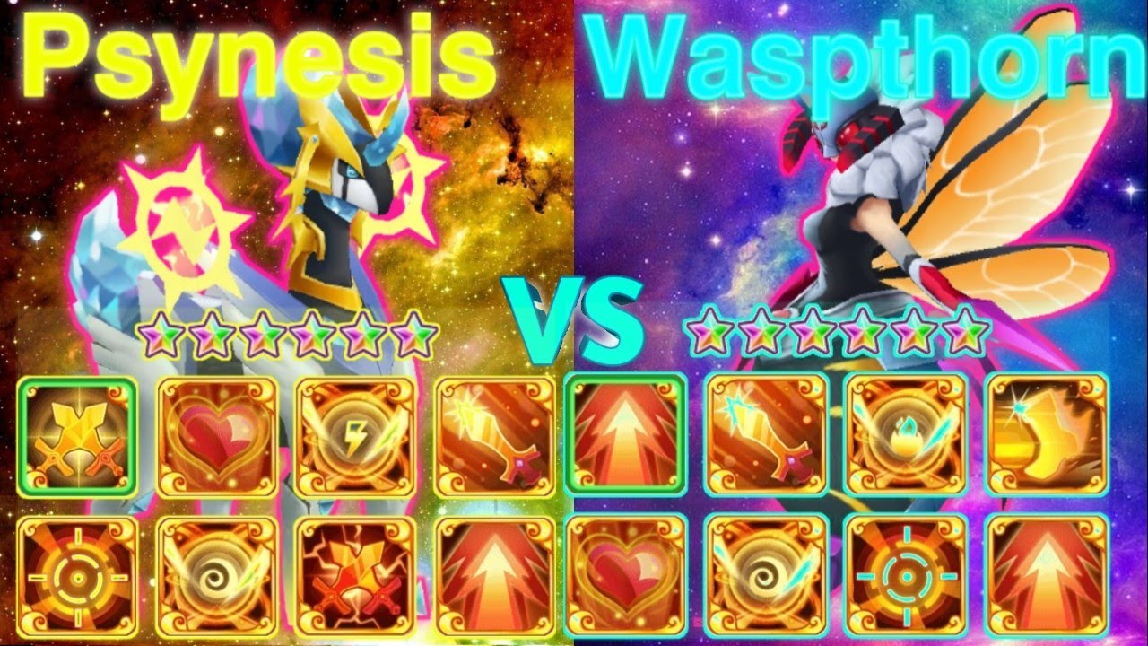 Rainbow Psynesis Vs Rainbow Waspthorn Part 1 | Trainers Area (Blockman Go:BlockyMods)