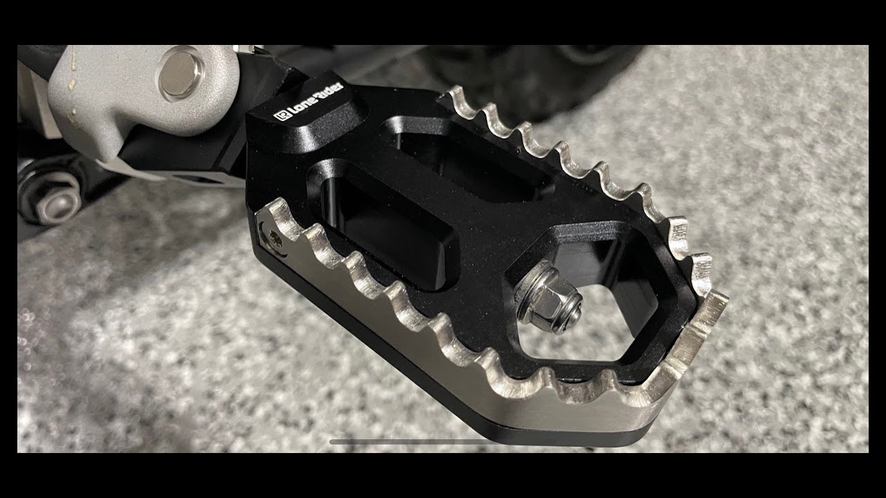 2023 Triumph Tiger 1200 Rally Pro | LoneRider MotoPegs Unboxing and Install