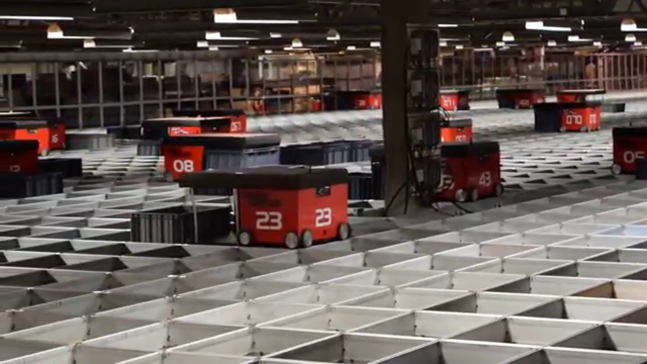 Kompletts automatiserade lager - Plockning