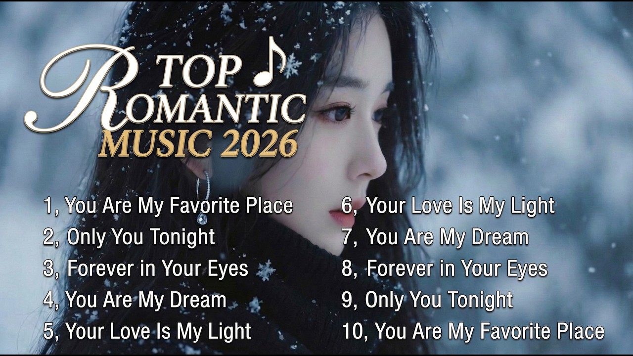 Romantic Music 2026 ❤️ Best Love Songs Playlist | Dream Flow music