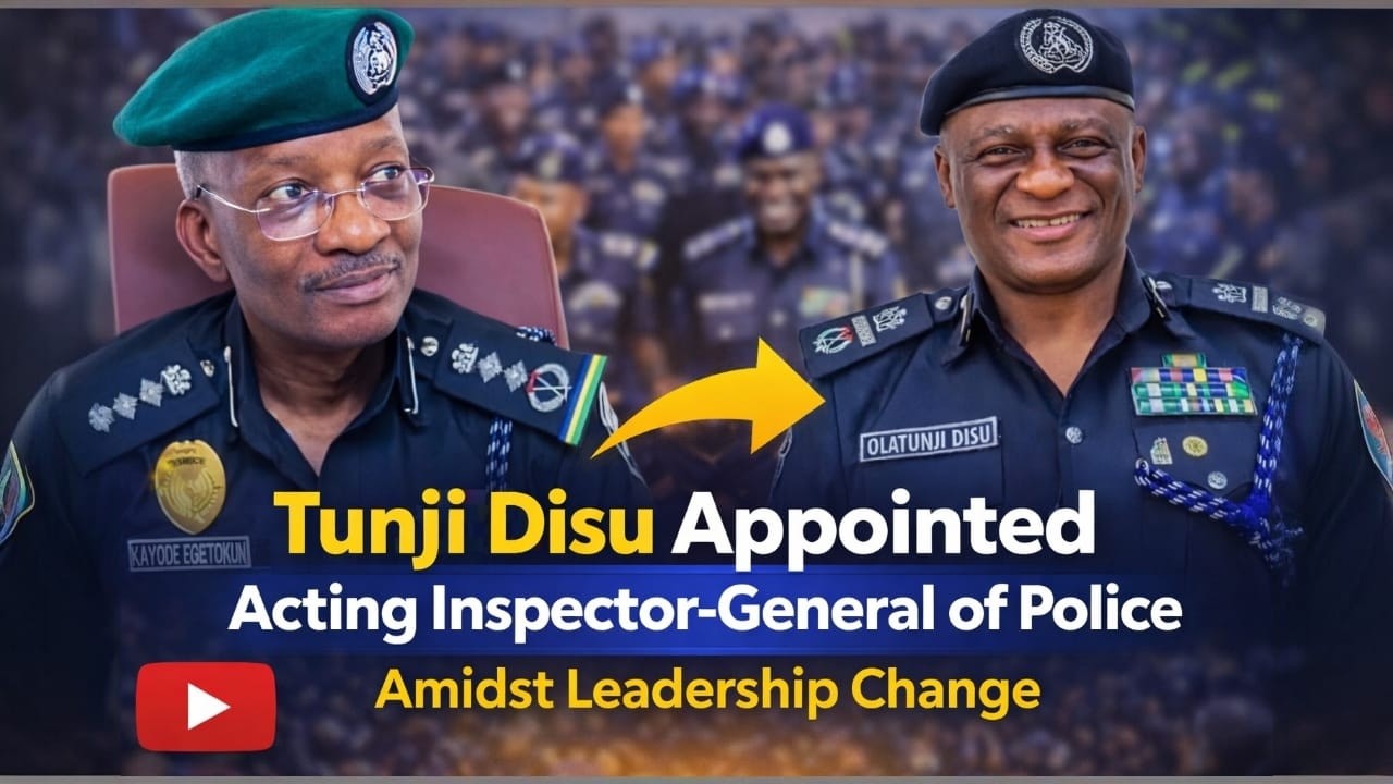 Tunji Disu Appointed Acting Inspector-General of Police Amidst Leadership Change