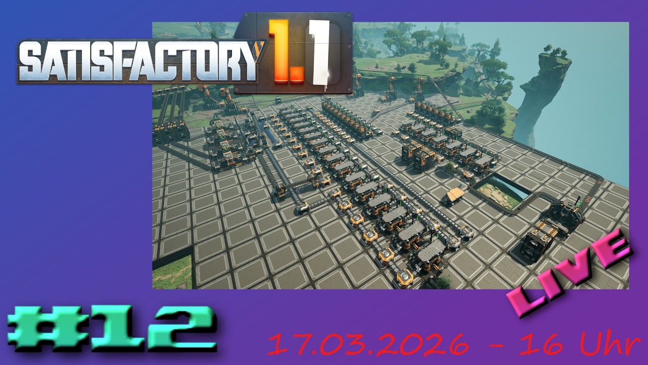 Weltraumlift-Teile mal wieder | Satisfactory 1.1 #12 [German]