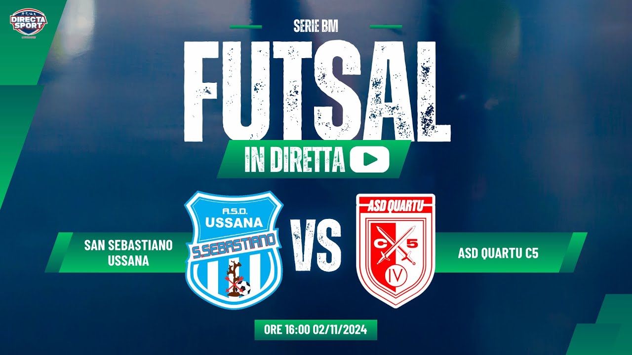Futsal BM - Futsal San Sebastiano Ussana-Quartu Calcio a 5 (2-4)