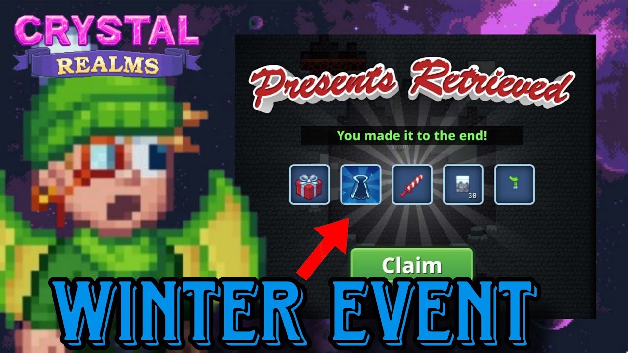 Winter Event… and I Got an Unexpected Gift! | Crystal Realms