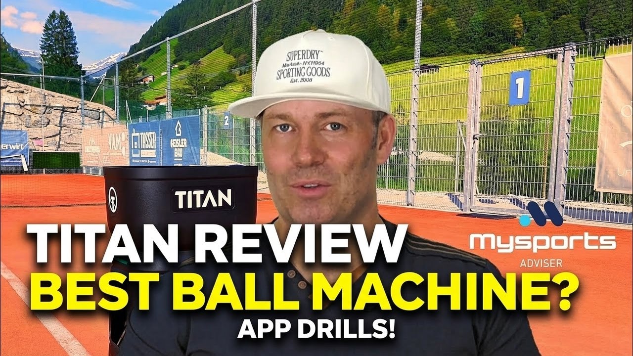 Titan ball machine review: Best tennis padel pickleball machines? Titan One and Titan Ace drills app