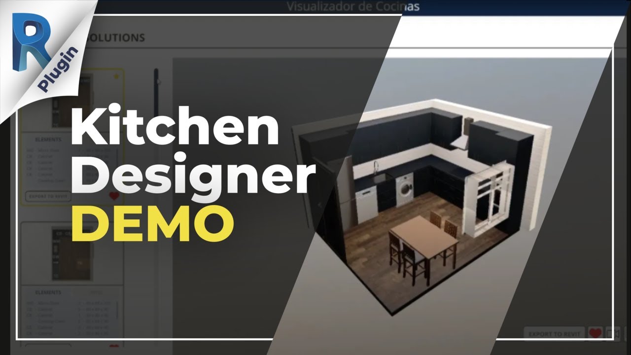 Design Kitchens faster in Revit with L4R Kitchen Designer