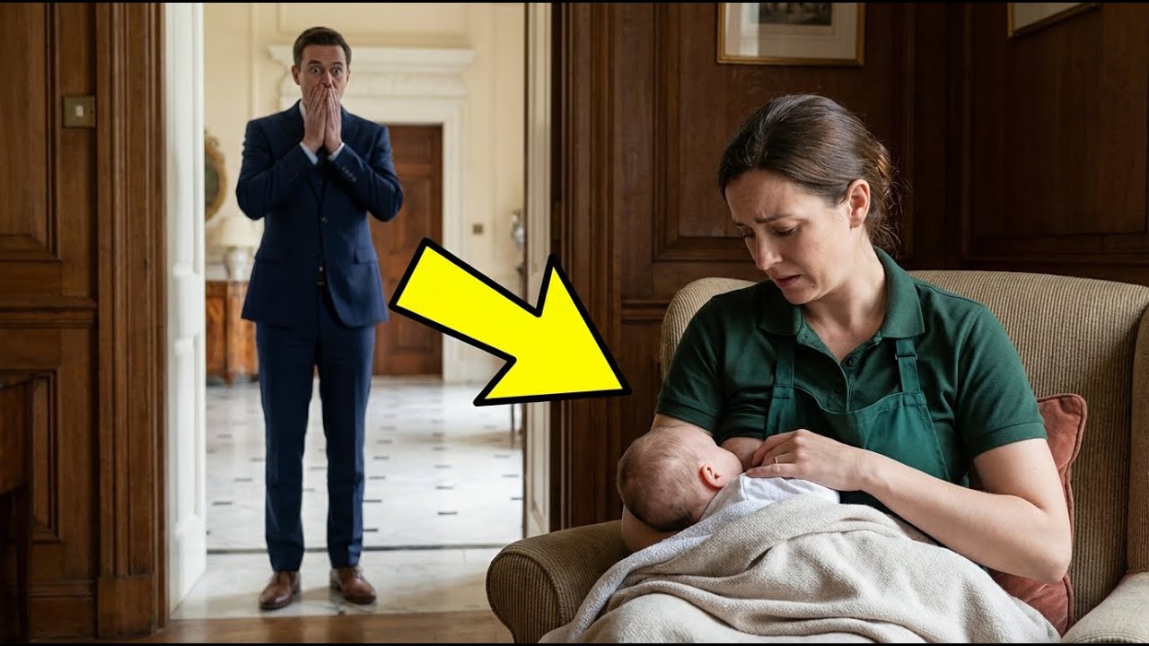 Increíble transformación: millonario descubre lo oculto al ver a su babá amamantando a su hijo