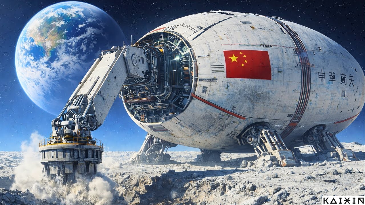 La Máquina China que está haciendo posible la Minería Lunar