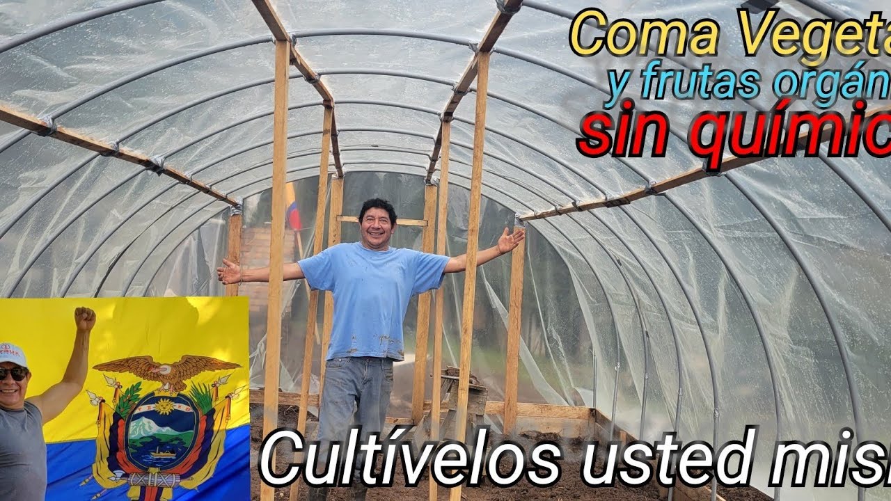 Invernadero de Plástico PVC