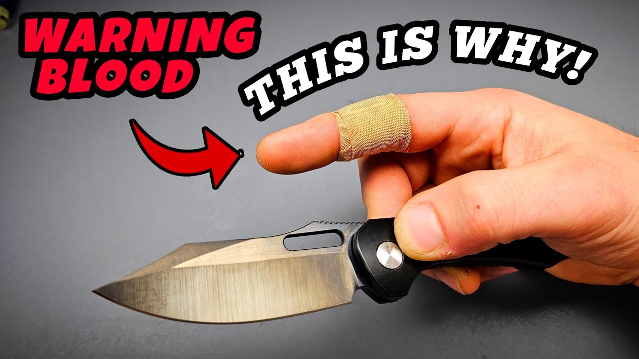 Great Knife Has A Dangerous Problem! TUYA KNIVES SHOCKER