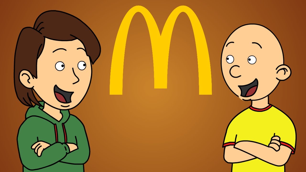 Caillou Behaves at McDonald's/Rewarded