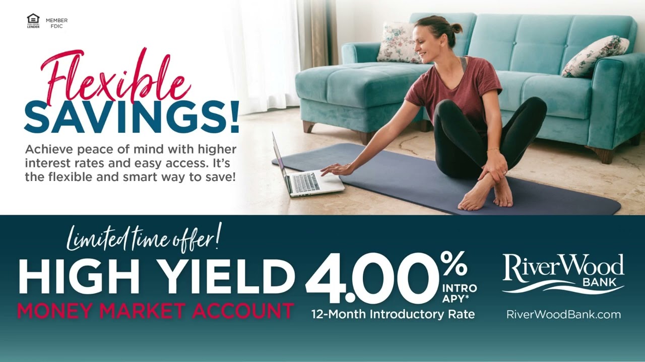 Flexible Savings With RiverWood Bank