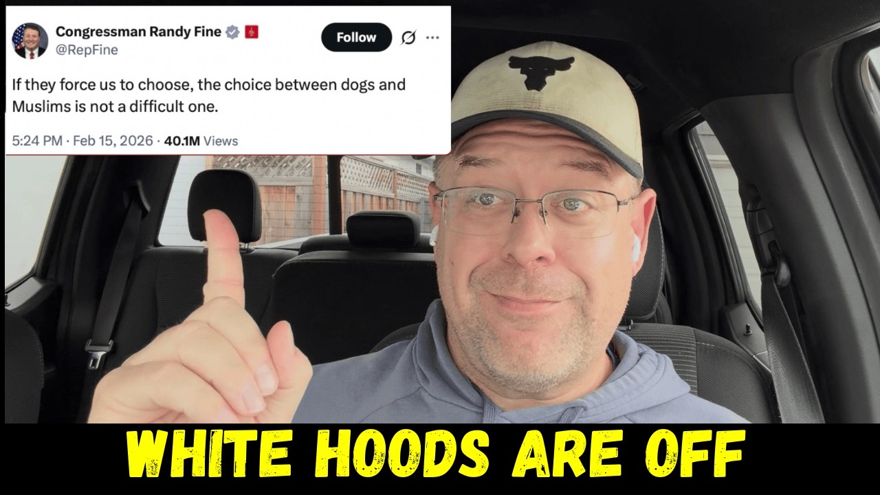 Congressman Randy Fine Says the 'WHITE' Part out Loud