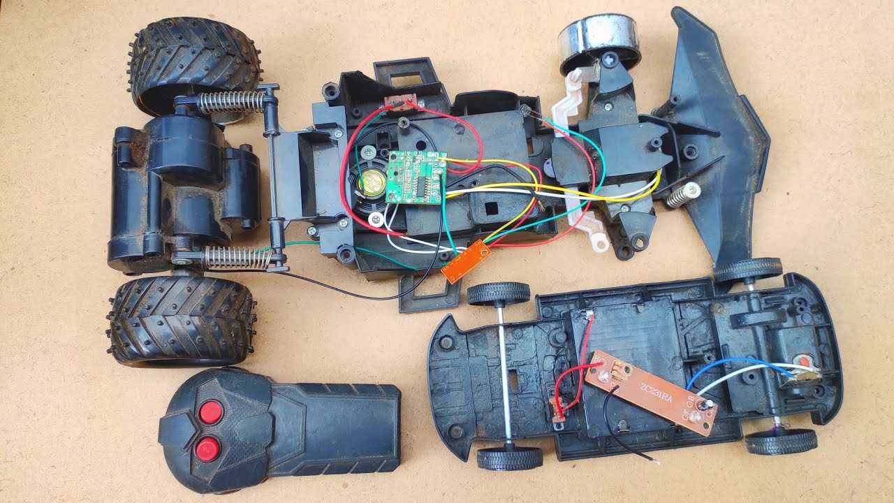 Awesome uses of old remote control car | RC Car