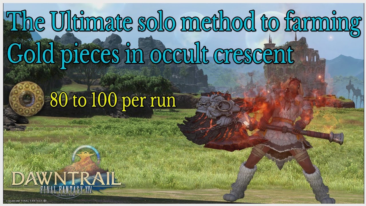 How to farm gold pieces in occult crescent with warrior