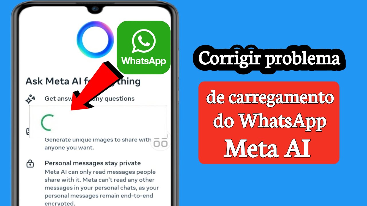 Corrigir problema de carregamento do Meta AI no WhatsApp | Meta AI não responde no WhatsApp