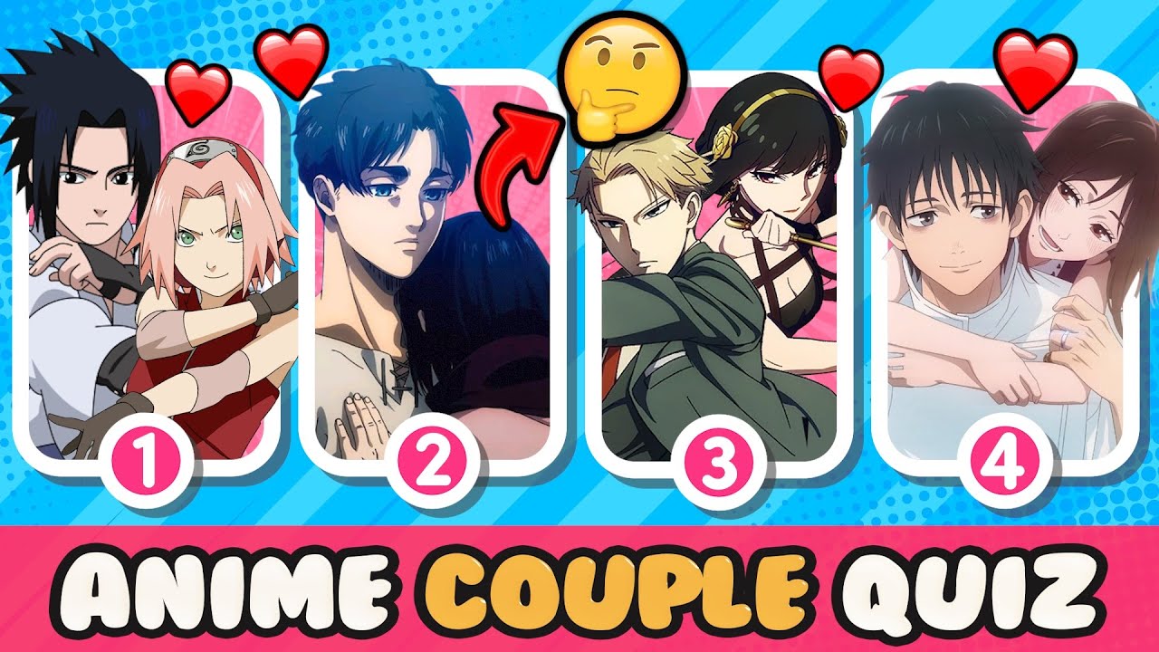 Anime Quiz: Can You Match the (Screen) Couple? 💑