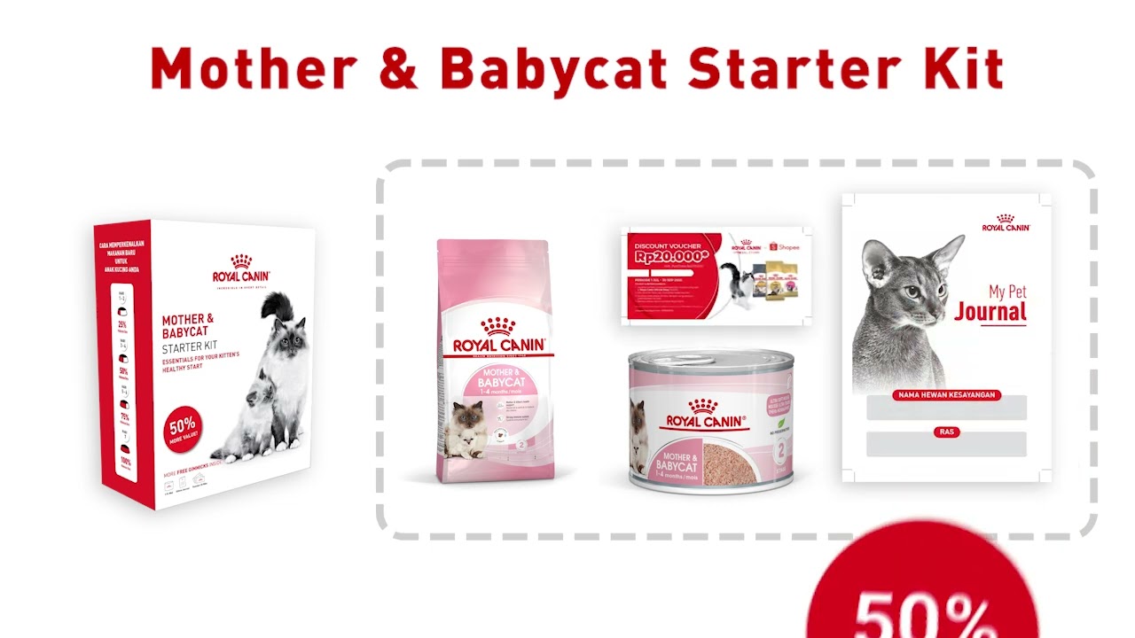Dukung #SehatDimulaiSejakDini dengan Royal Canin Starter of Life kit!