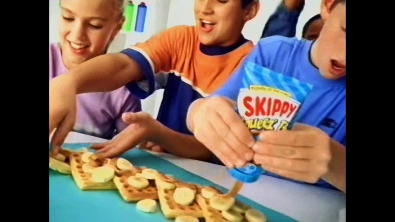 Skippy (Squeez' It) Squeezable Peanut Butter Commercial, The WB KBWB-TV 20 (June 27, 2003)