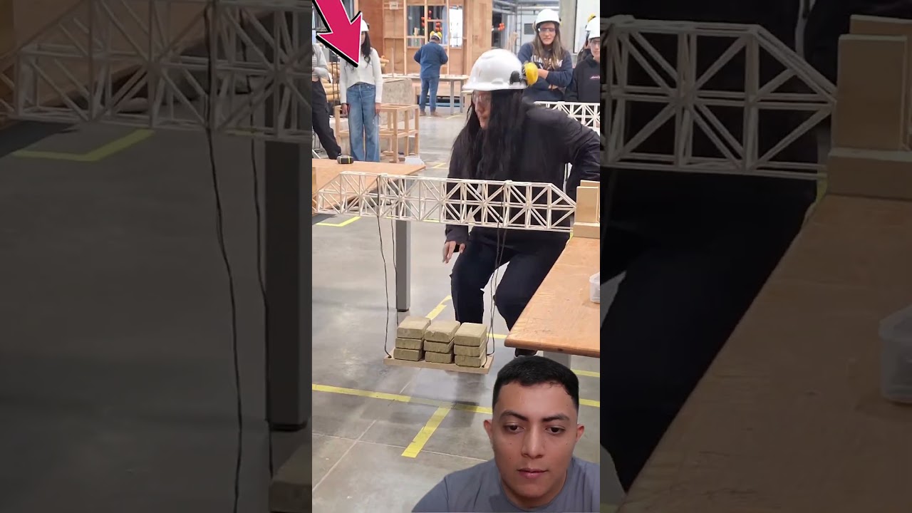 Competencia de puentes con palitos